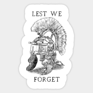 Eternal Legacy: The Roman Empire - Lest We Forget Sticker